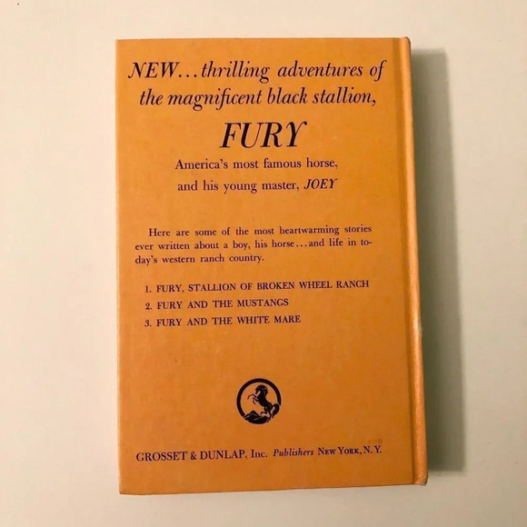 1959 Fury Stallion of Broken Wheel Ranch by Albert G Miller Hardcover - Picture 13 of 14